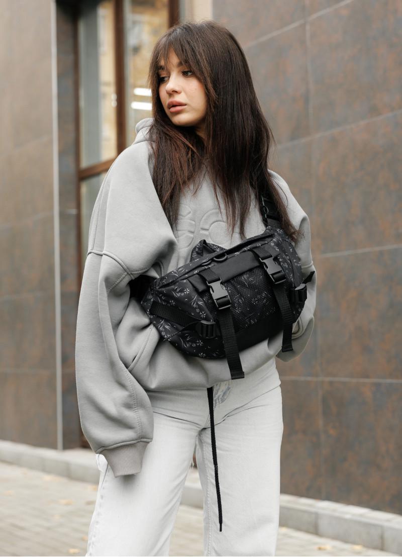 Рюкзак женский Sambag RollTop Double 41х27х18 см Черный (24330702) - фото 2