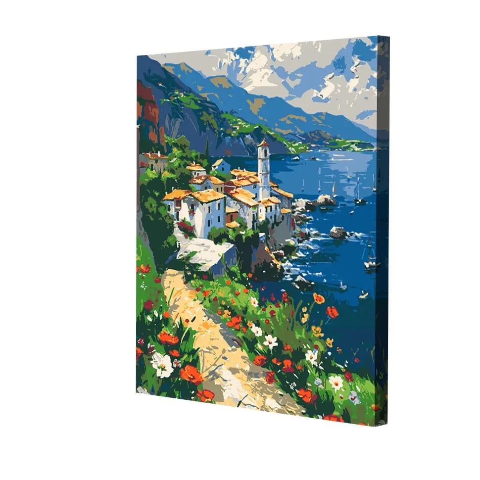 Картины по номерам Riviera Blanca "Белый берег" 40х50 см (RB-0935) - фото 2