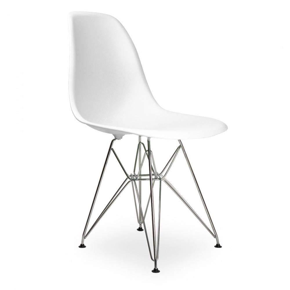 Стул пластиковый Тауэр с металлическими ножками Белый (25821014) Стул пластиковый Тауэр с металлическими ножками Белый (25821014)