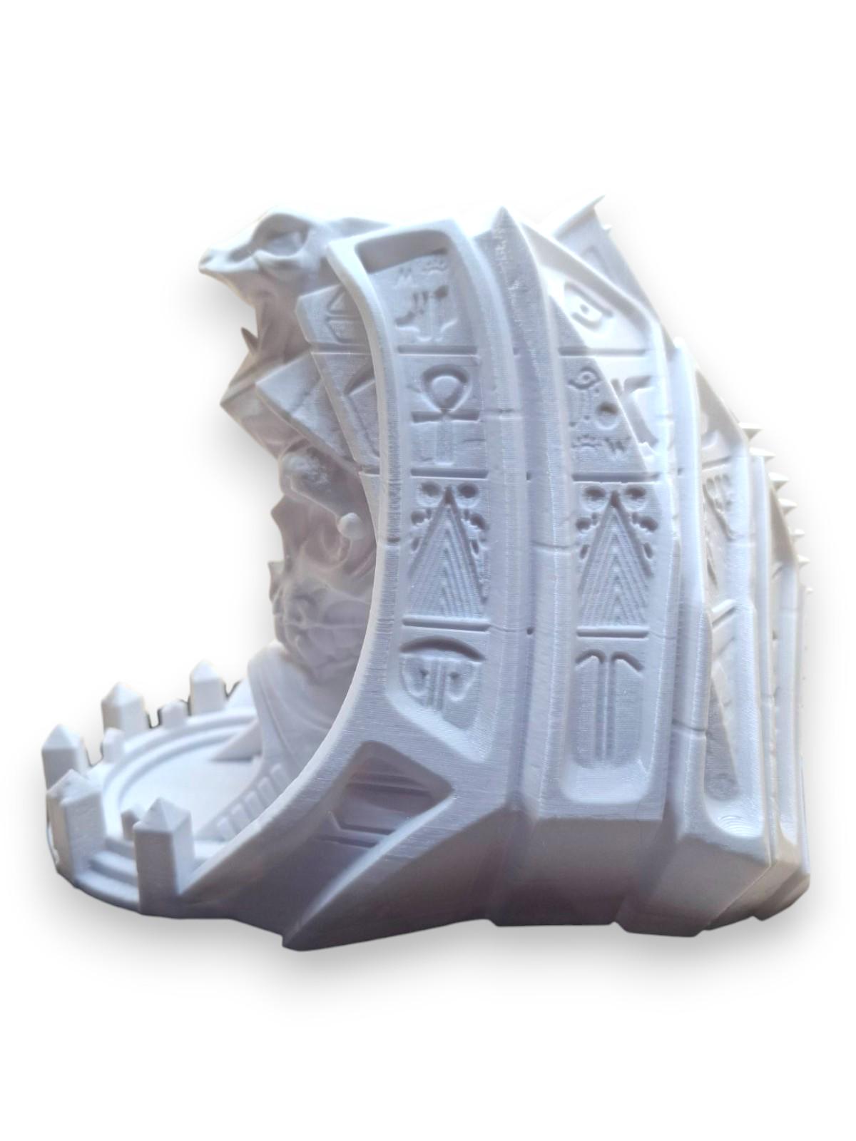 Вежа для гральних кубиків Череп Фараона Білий (0303-1) - фото 3