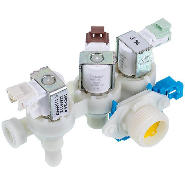 Клапан тройной подачи воды 140155089059 для стиральной машины AEG выход 90° диаметр 11,5 мм - фото 4 Клапан тройной подачи воды 140155089059 для стиральной машины AEG выход 90° диаметр 11,5 мм - фото 4