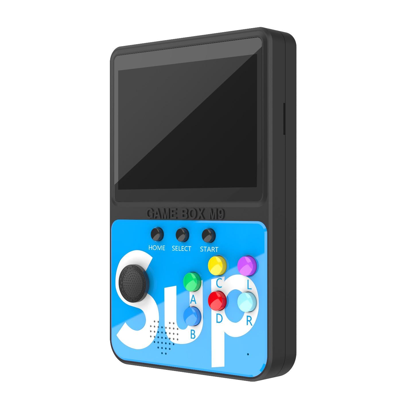 Портативная игровая консоль Sup Game Box Power D3"HD-M9 900 встроенных игр Бирюзовая (eda92e49)
