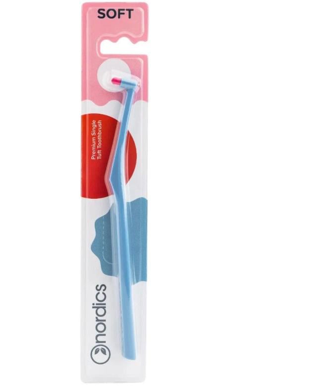 Зубна щітка монопучкова Nordics Блакитний (107238)
