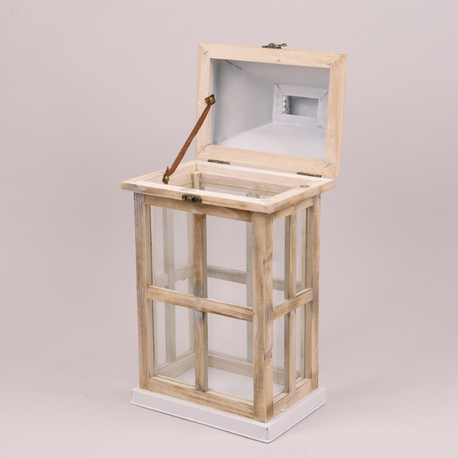 Комплект дерев'яних ліхтарів 20C0144-1/2 2 шт. (36851) - фото 2 Комплект дерев'яних ліхтарів 20C0144-1/2 2 шт. (36851) - фото 2