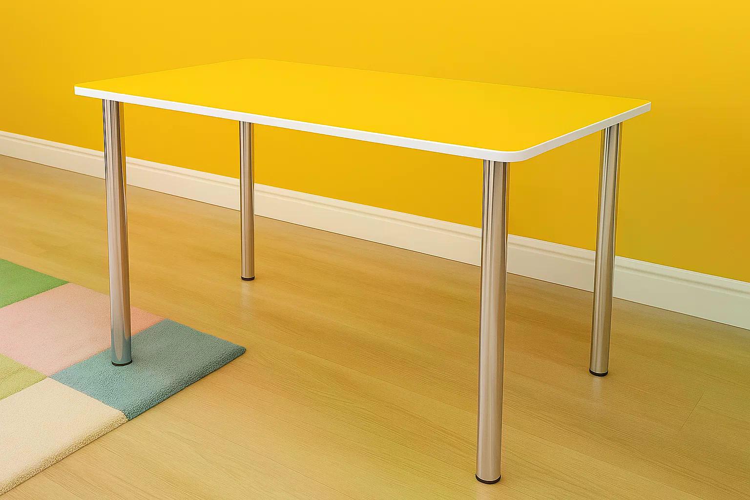 Стол обеденный 1200х775х750 мм Желтый