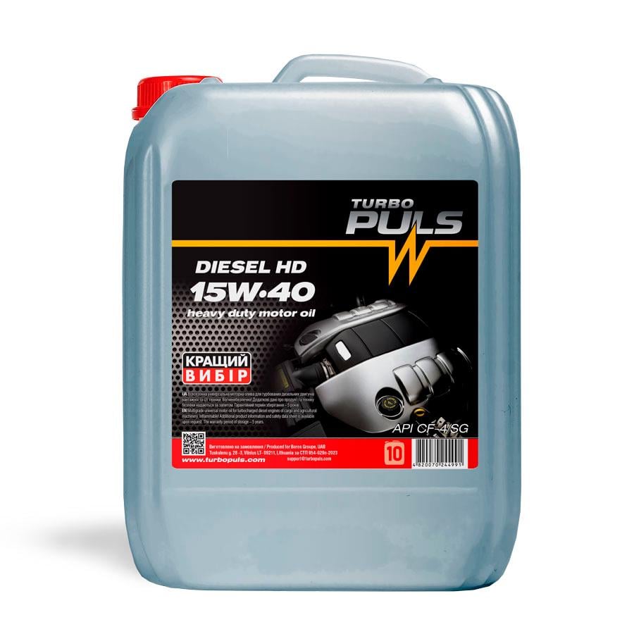 Моторна олива Turbo Puls DIESEL HD 15W40 4820070244991 10 л (183894)