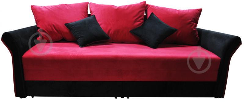 Диван Ribeka Стелла Красно-Черный (11D02)