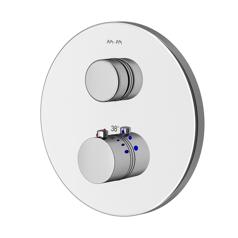 Смеситель для ванны AM.PM Inspire V2.0 с термостатом (F50A75700)