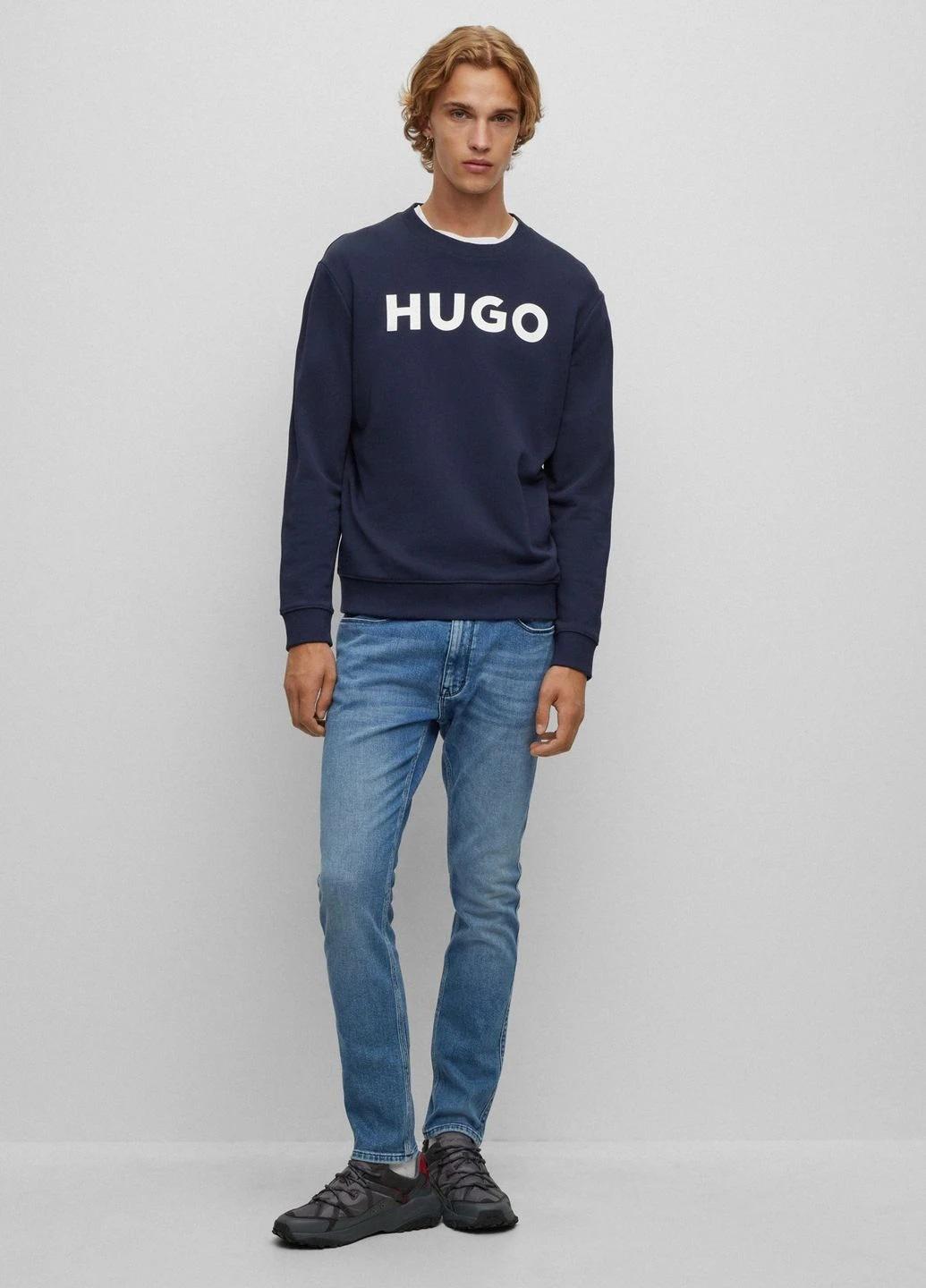 Світшот чоловічий Hugo Boss HB-19508-SW 2XL Dark Blue - фото 2 Світшот чоловічий Hugo Boss HB-19508-SW 2XL Dark Blue - фото 2