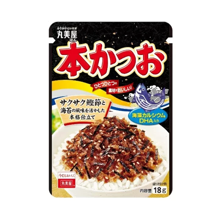 Фурікаке MARUMIYA Honkatsuo з боніто та морськими водоростями 18 г (2837476158)