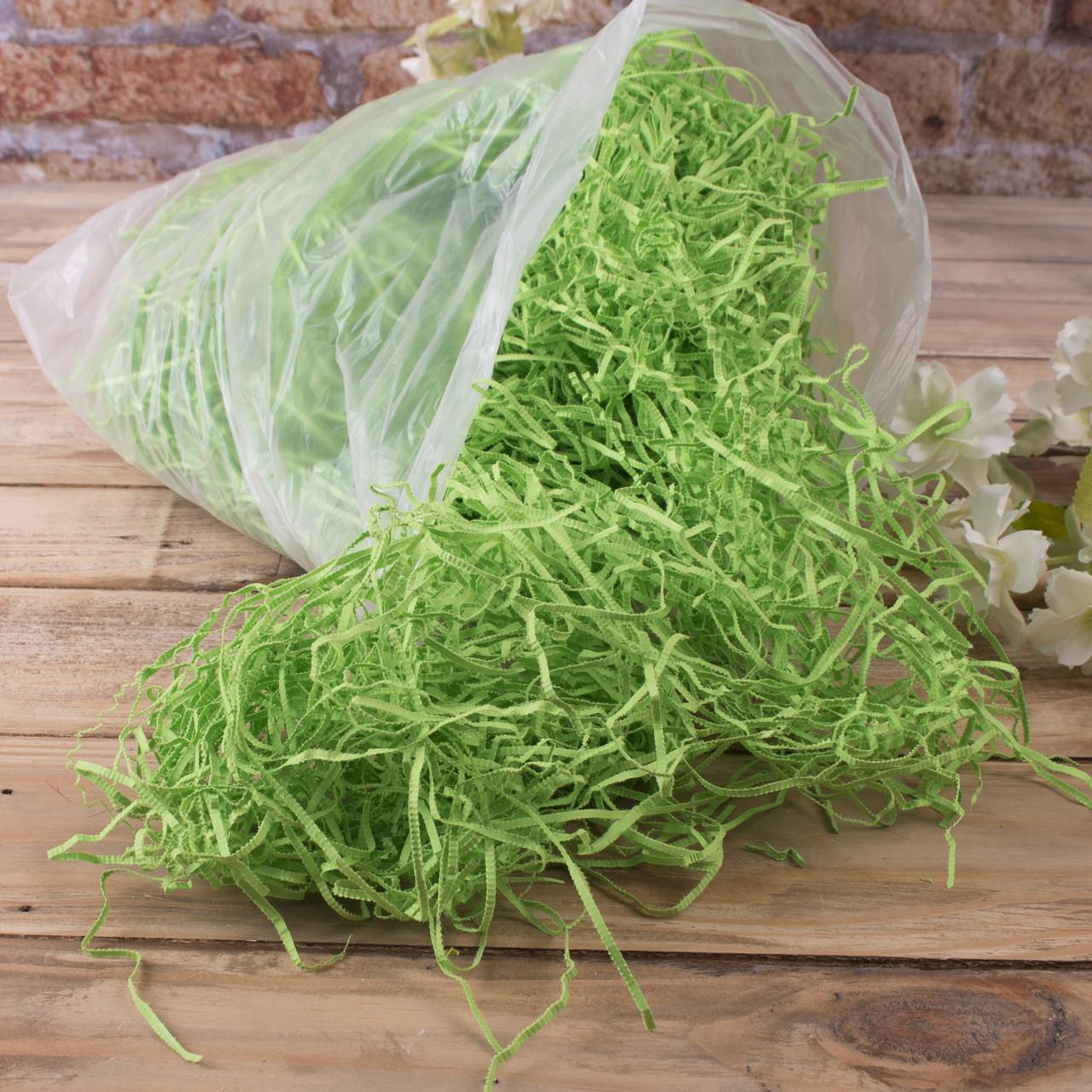 Наполнитель бумага жатая 200 г Салатовый (4775-4)