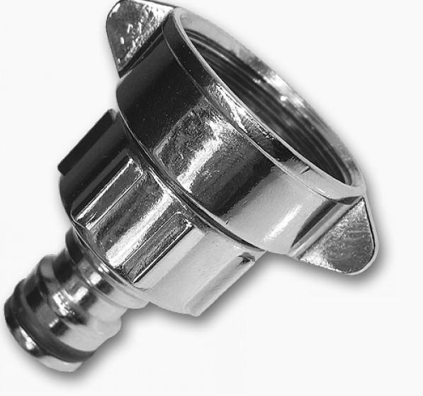 Адаптер на кран редукційний Bradas Cynk Chrom з внутрішнім різьбленням 1" & 3/4" (29419)