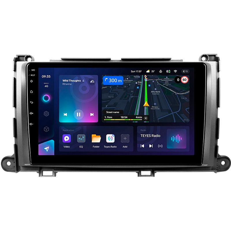Автомагнитола штатная Teyes CC3L 4/32 GB для Toyota Sienna 3 XL30 2010-2014 9" (AR-85434)