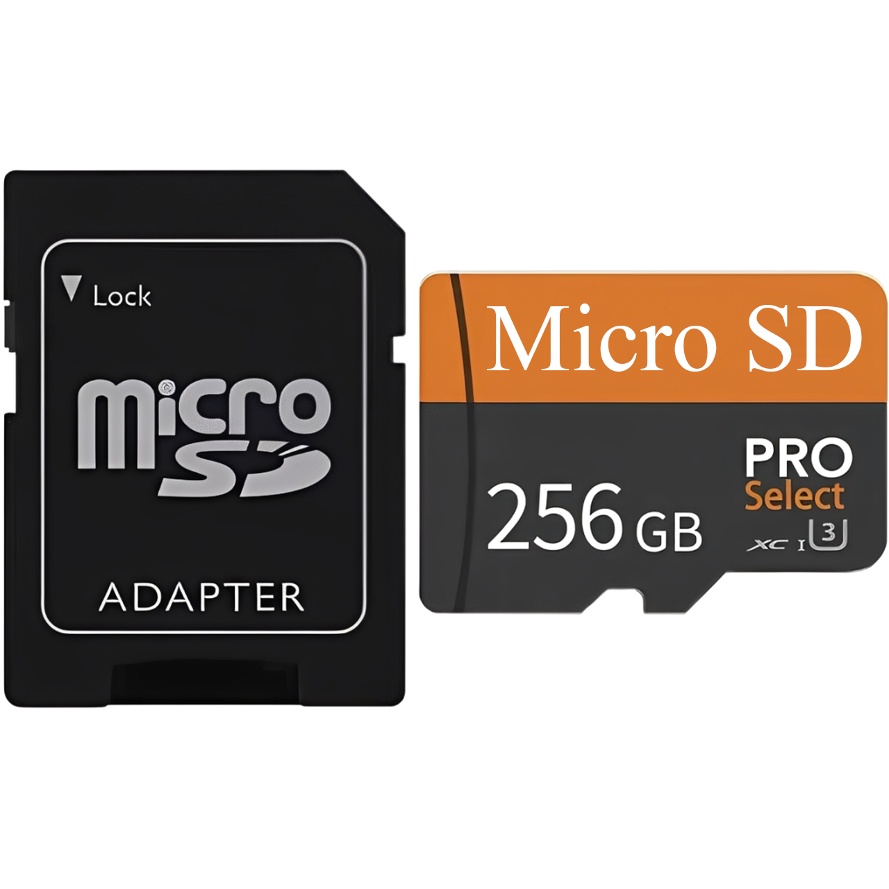 Карта памяти microSD 256ГБ с адаптером (AR-0000401) - фото 1 Карта памяти microSD 256ГБ с адаптером (AR-0000401) - фото 1