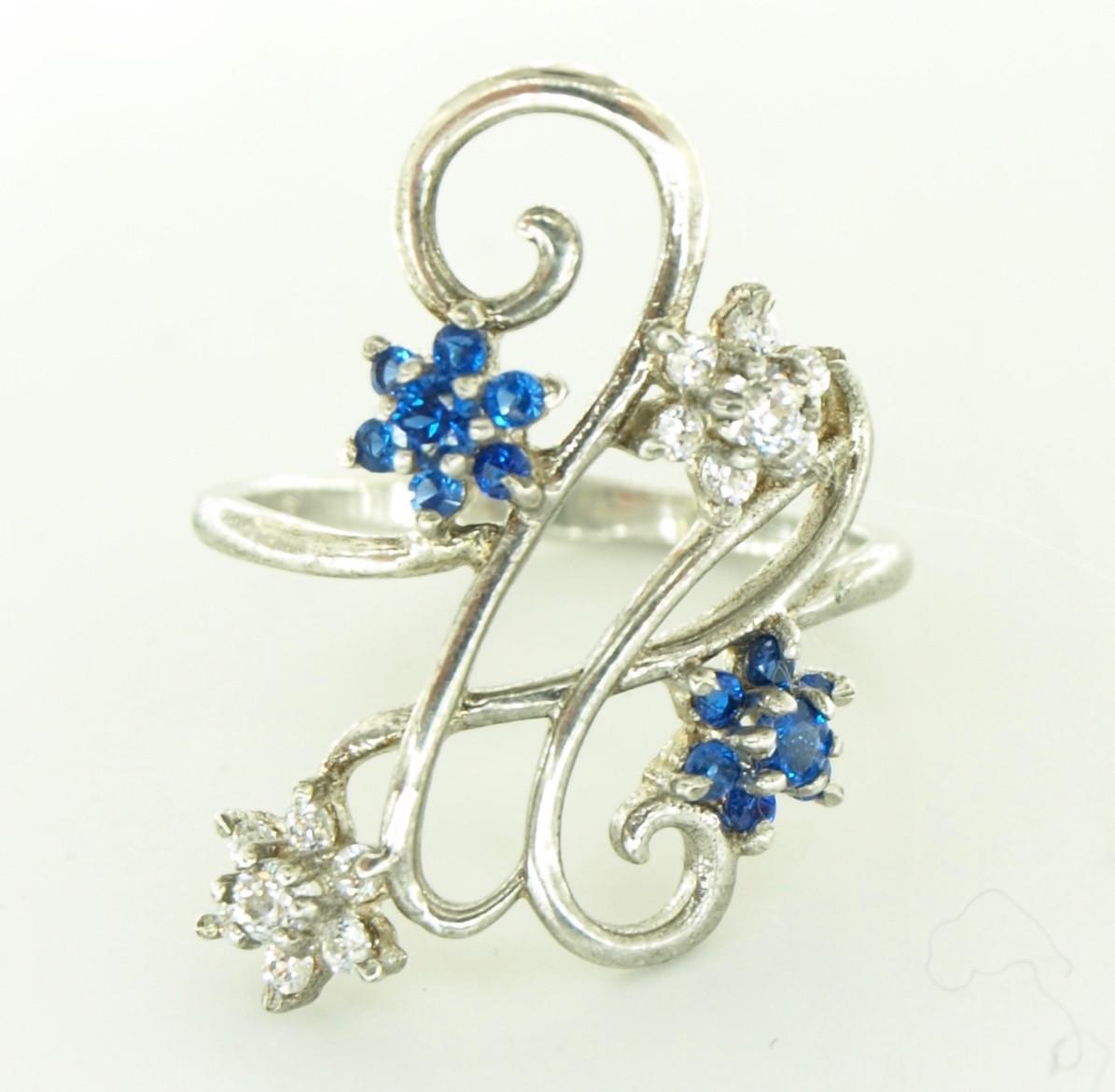 Каблучка зі срібла (2101700252) - фото 3