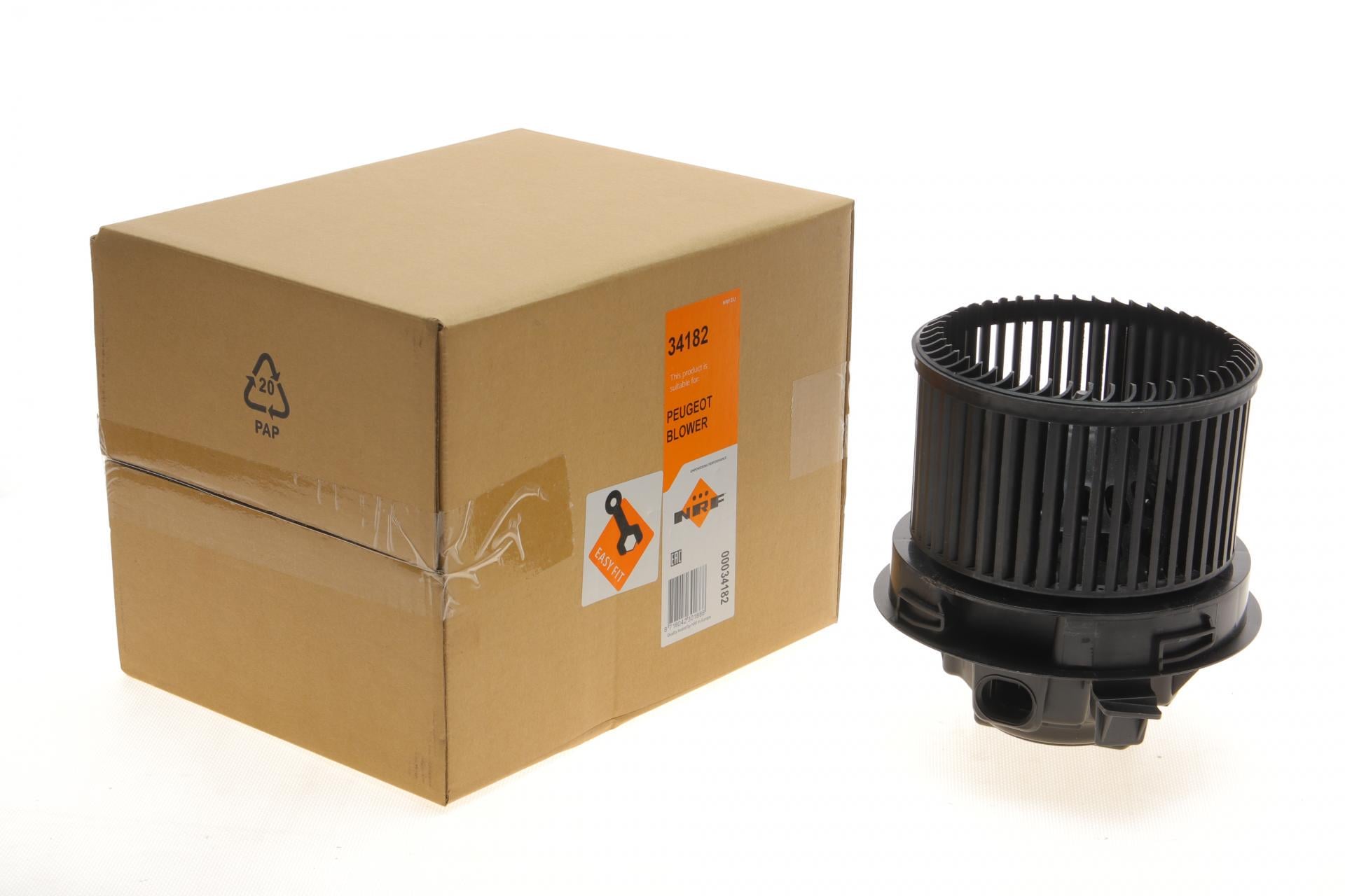 Моторчик печи NRF Peugeot 207/CC/SW 06-15 (34182)