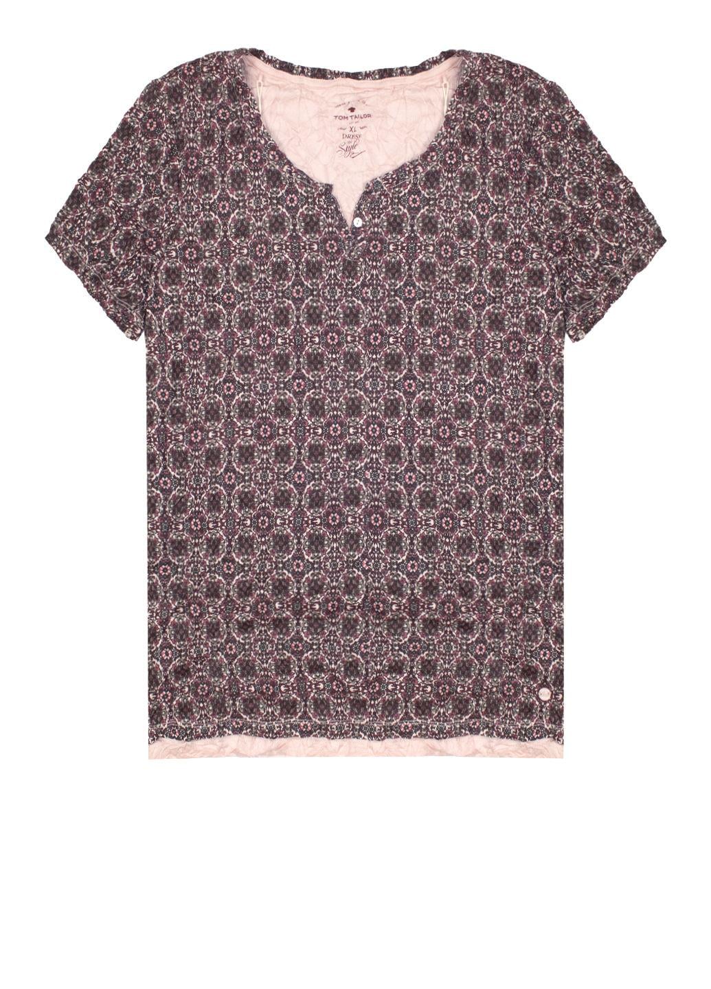 Блузка женская Tom Tailor вискозная XL Коричневый (TT000536-20)