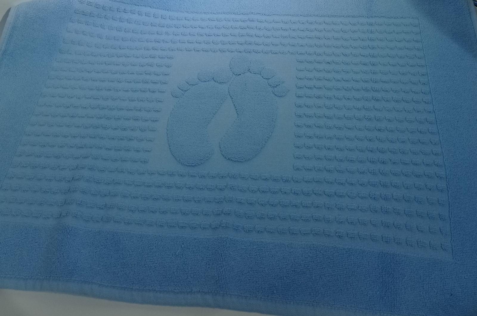 Полотенце-коврик для ног Cottonize cod 402 Голубой (CN20122)