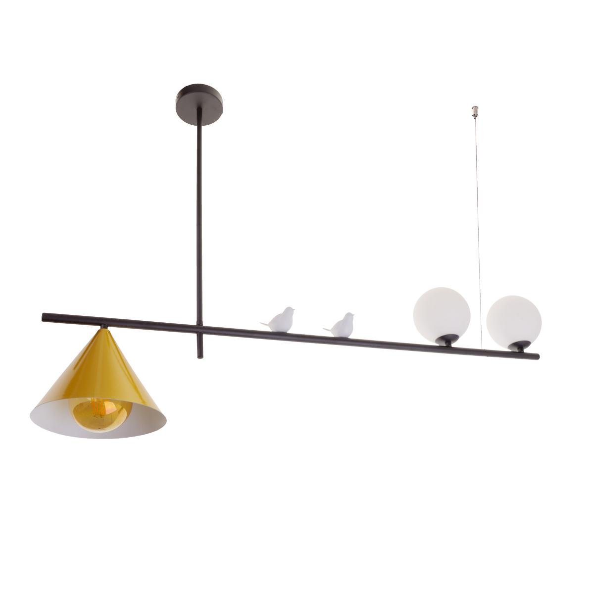 Потолочная люстра Brille BR-01 637S/1 E27 2 G9 BK