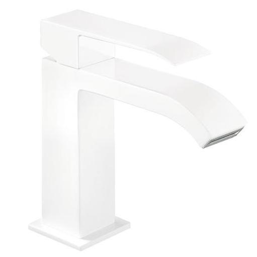 Смеситель для умывальника Tres Cuadro Exclusive 00610101BM однорычажный Белый (158481)