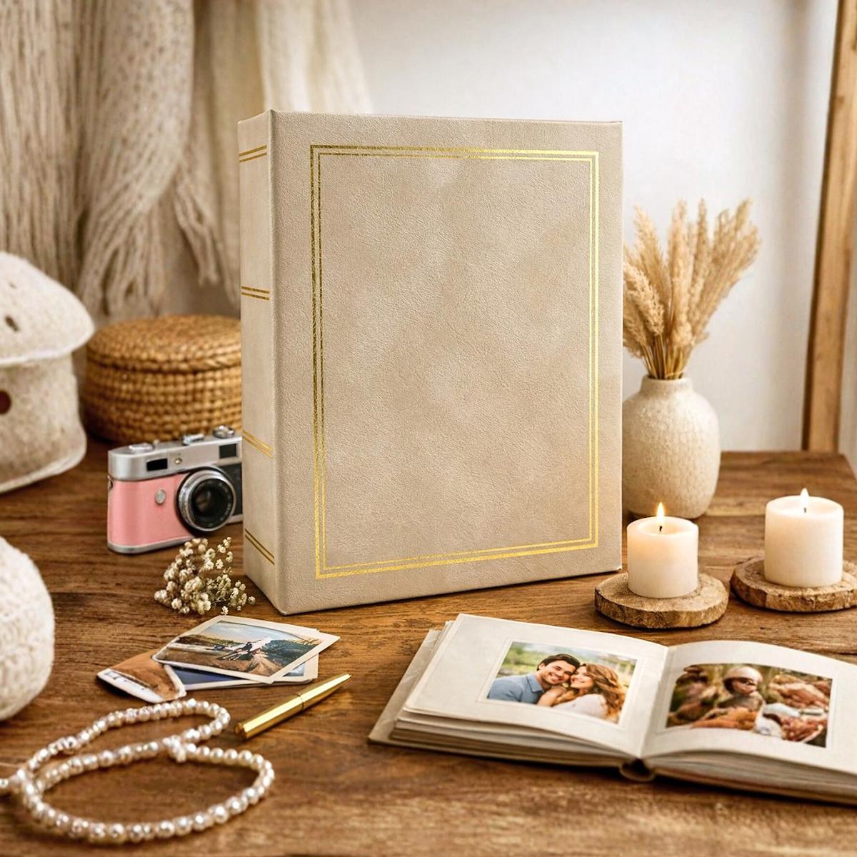 Фотоальбом Gedeon DPH46200 CLASSIC 200 фото 10x15 см Ivory