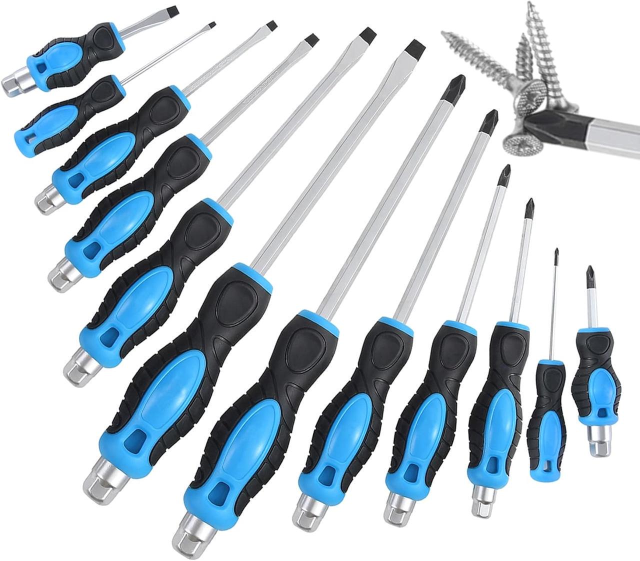 Набір ударних викруток Rewolt T0039 12 шт. - фото 2