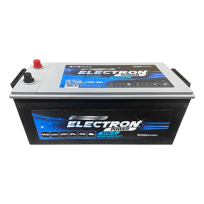 Аккумулятор автомобильный ELECTRON TRUCK SHD SMF EFB 6СТ-190Ah Аз 1100А EN (690002110) - фото 4