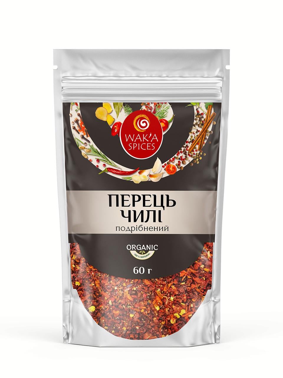 Перец Чили WAK`A дробленый 60 г (2250575840)