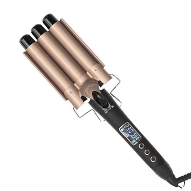 Плойка стайлер професійний з насадками 5в1 DSP ZO652 3 хвилі з LED дисплеєм для локонів гребінець для випрямлення щипці - фото 4 Плойка стайлер професійний з насадками 5в1 DSP ZO652 3 хвилі з LED дисплеєм для локонів гребінець для випрямлення щипці - фото 4