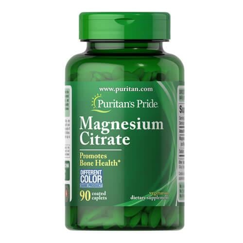Магний Puritan's Pride Magnesium Citrate 200 мг 90 caplets (32466)