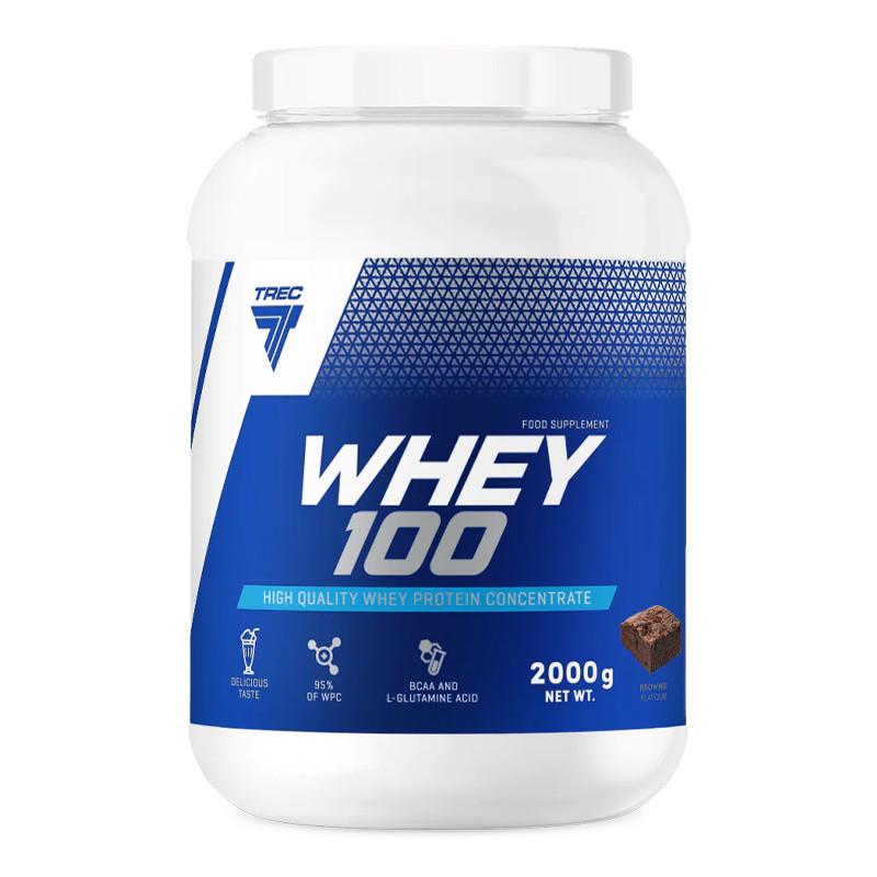 Сывороточный концентрат Trec Nutrition Whey 100 Шоколад 2 кг (22602-01)