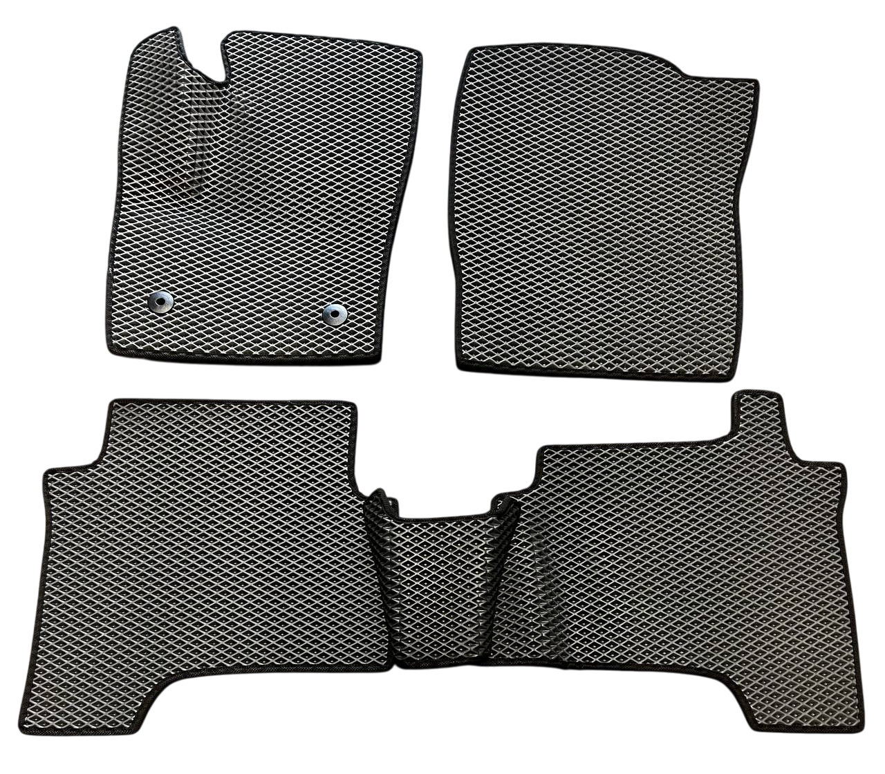 Коврики EVA с 3Д лапой в салон для Ford C-Max Hybrid 2010- гг. Черный (2430609259)