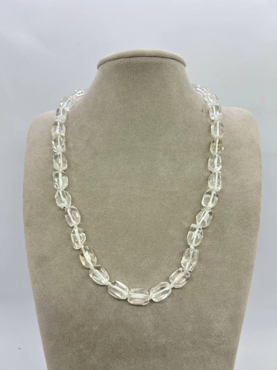 Бусы горный хрусталь 42 см Прозрачный (12137) Бусы горный хрусталь 42 см Прозрачный (12137)