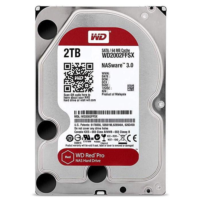 Жерсткий диск Western Digital SATA Red Pro 2 Тб NAS (WD2002FFSX) Жерсткий диск Western Digital SATA Red Pro 2 Тб NAS (WD2002FFSX)