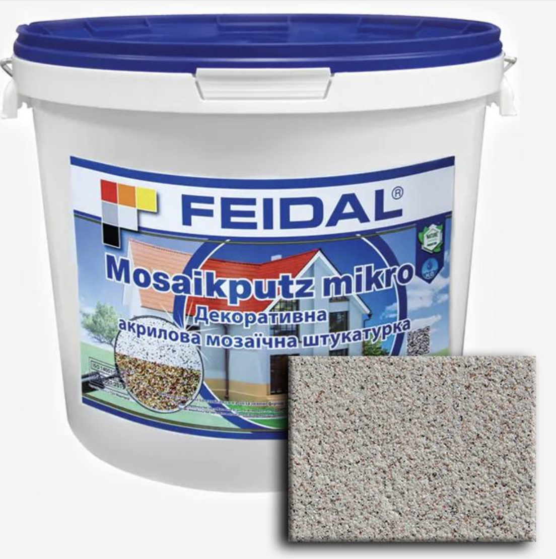 Декоративная штукатурка акриловая Feidal Mosaikputz mikro M01 мозаичная 15 кг (27581955)