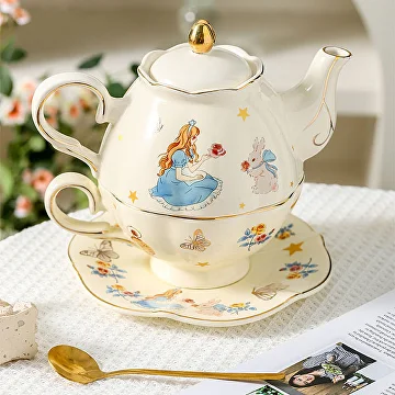 Чайний набір Аліса в країні чудес (Q00562) - фото 8 Чайний набір Аліса в країні чудес (Q00562) - фото 8