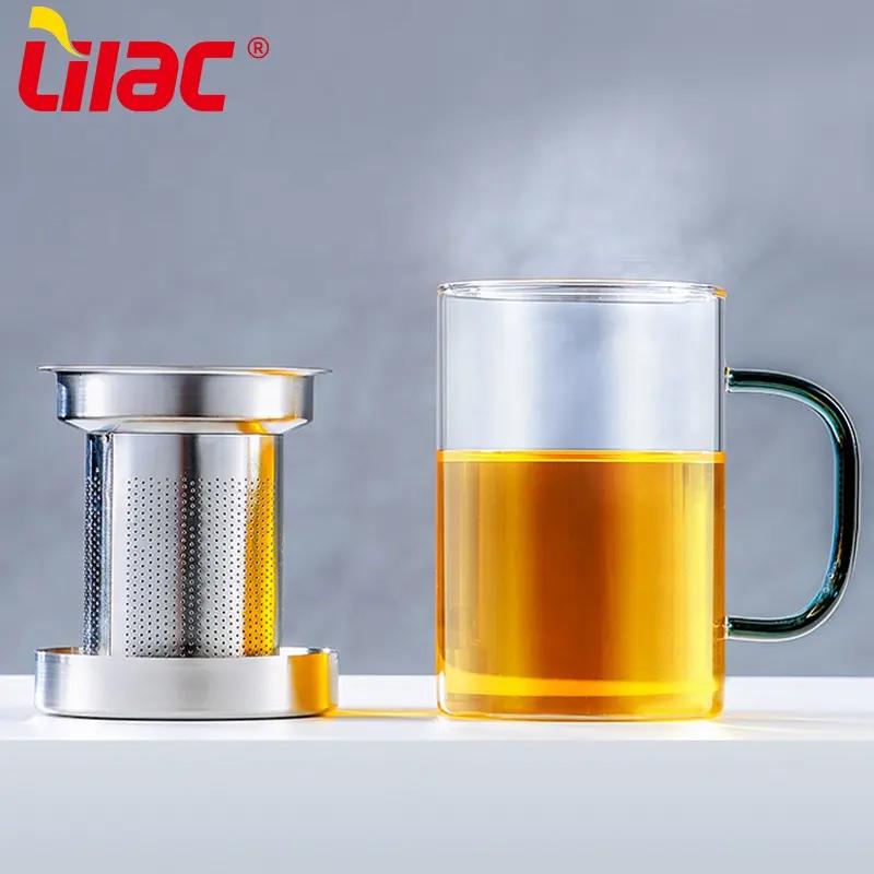 Заварник-чашка для чаю LILACS195 інф'юзерного типу 460 мл Red (27688410) - фото 2 Заварник-чашка для чаю LILACS195 інф'юзерного типу 460 мл Red (27688410) - фото 2