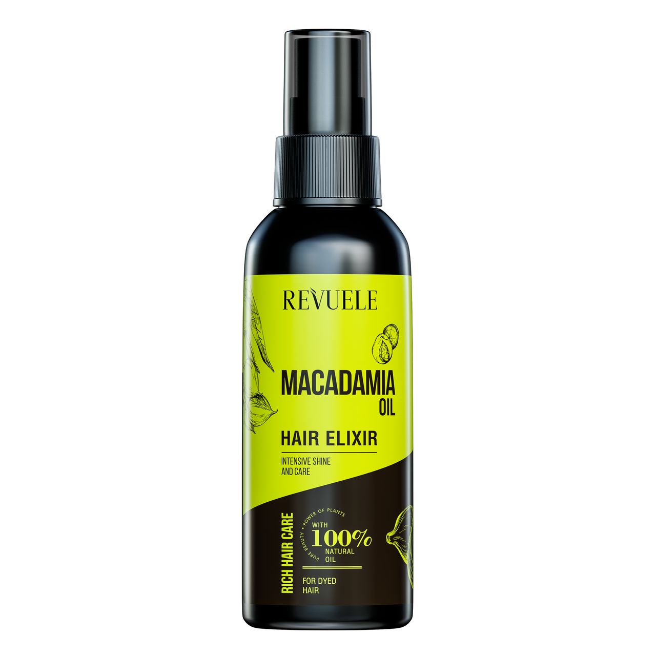 Эликсир для волос Revuele Hair Care с маслом макадамии 120 мл