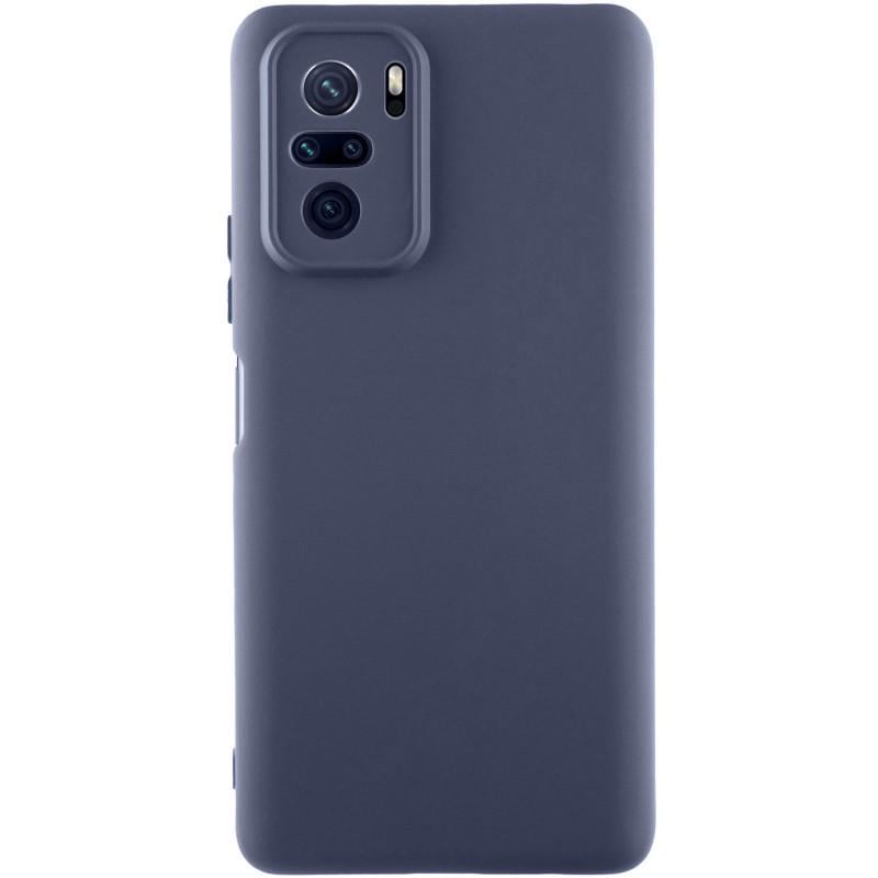 Противоударный чехол Silicone Cover Lakshmi Full Camera (AAA) для Xiaomi Redmi Note 10 / Note 10s / Poco M5s Темно-синий / Midnight blue