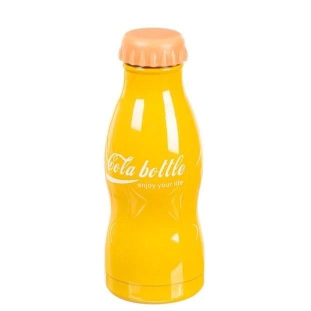 Термобутылка Cola Bottle нержавейка 260 мл Оранжевый (12347239)