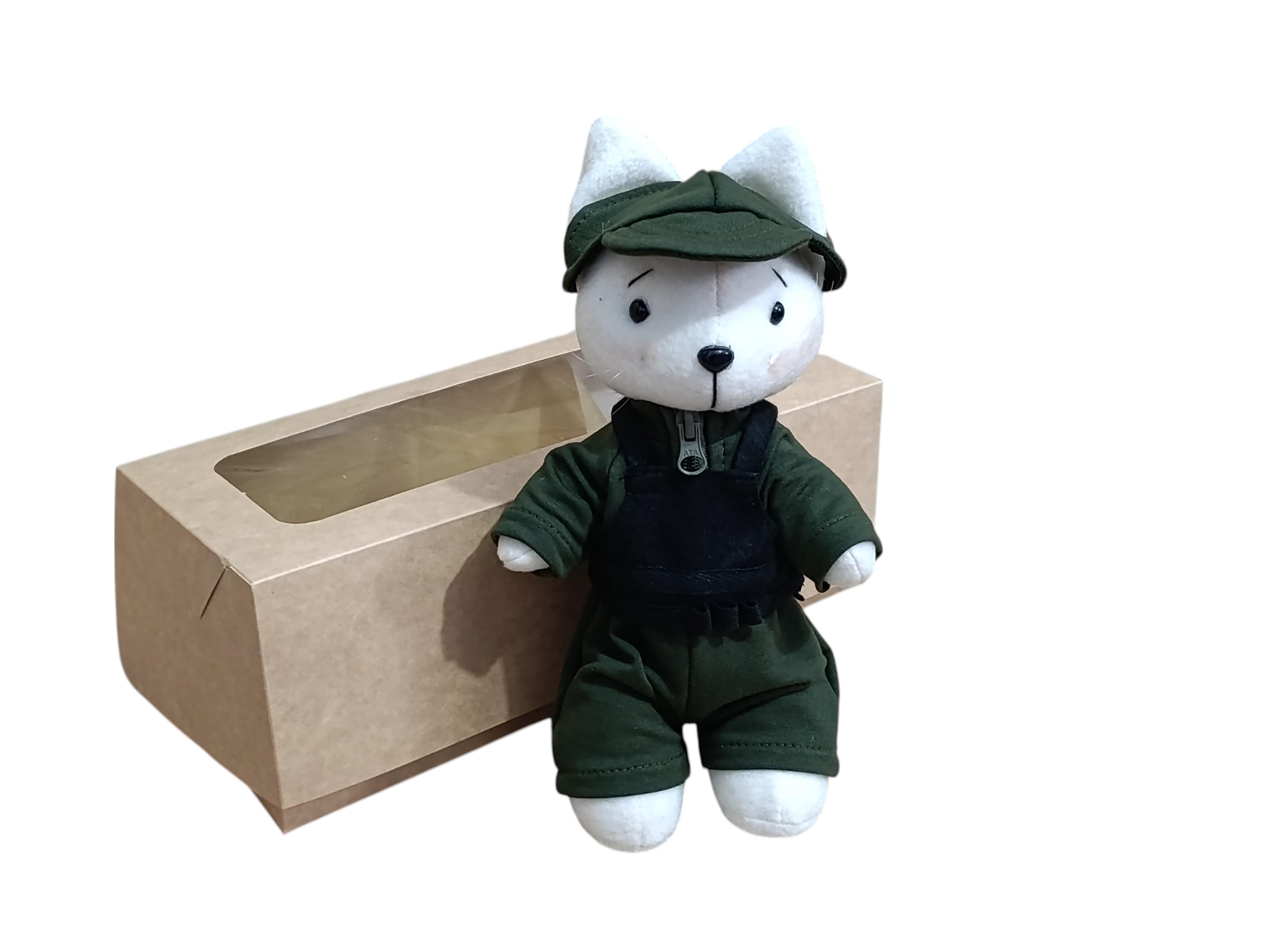 Мягкая игрушка Боевой кот 27 см (2661014976)