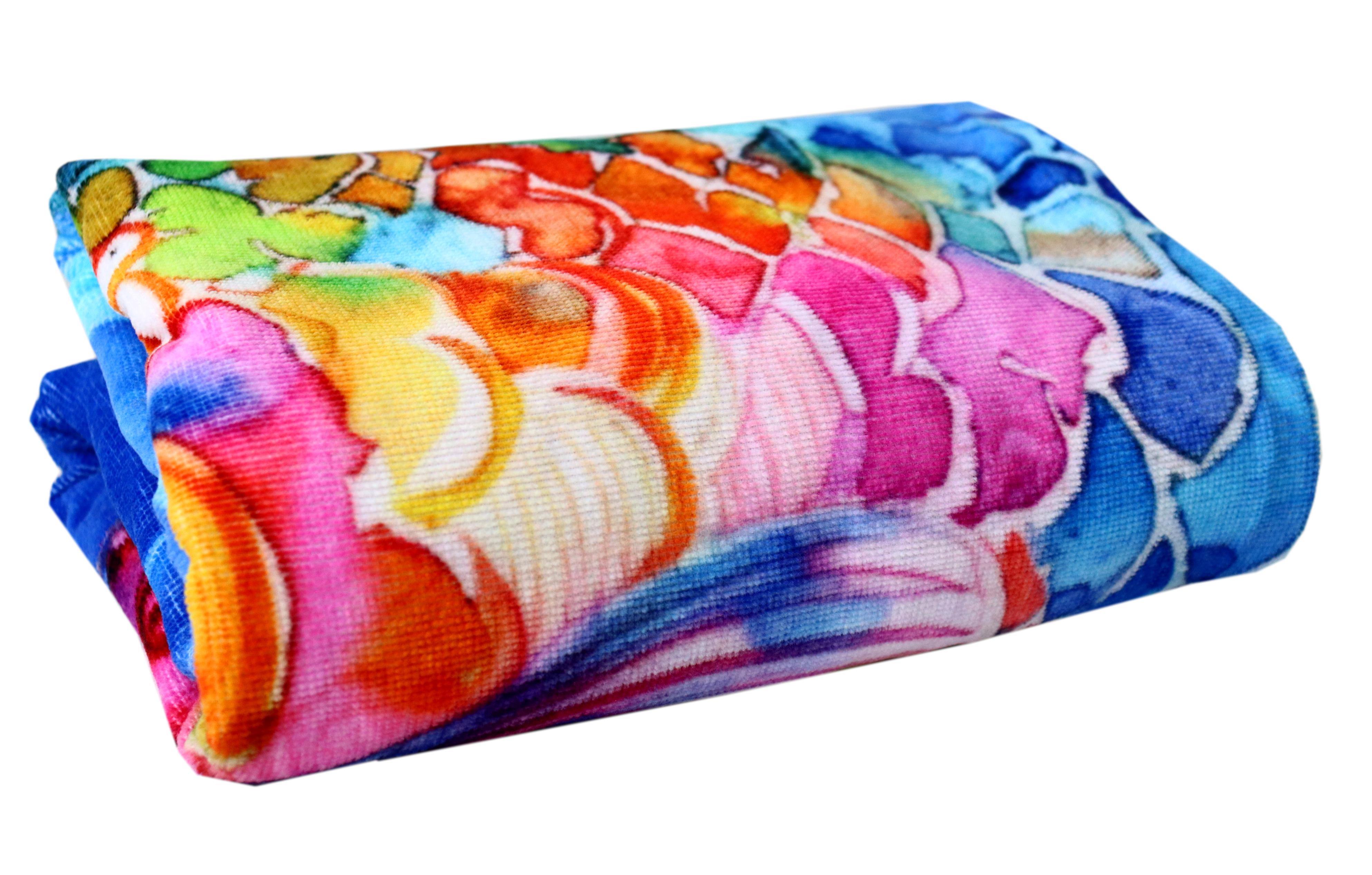 Полотенце пляжное Maisonette Goldfisch 75х150 см 350 г/м2 - фото 7