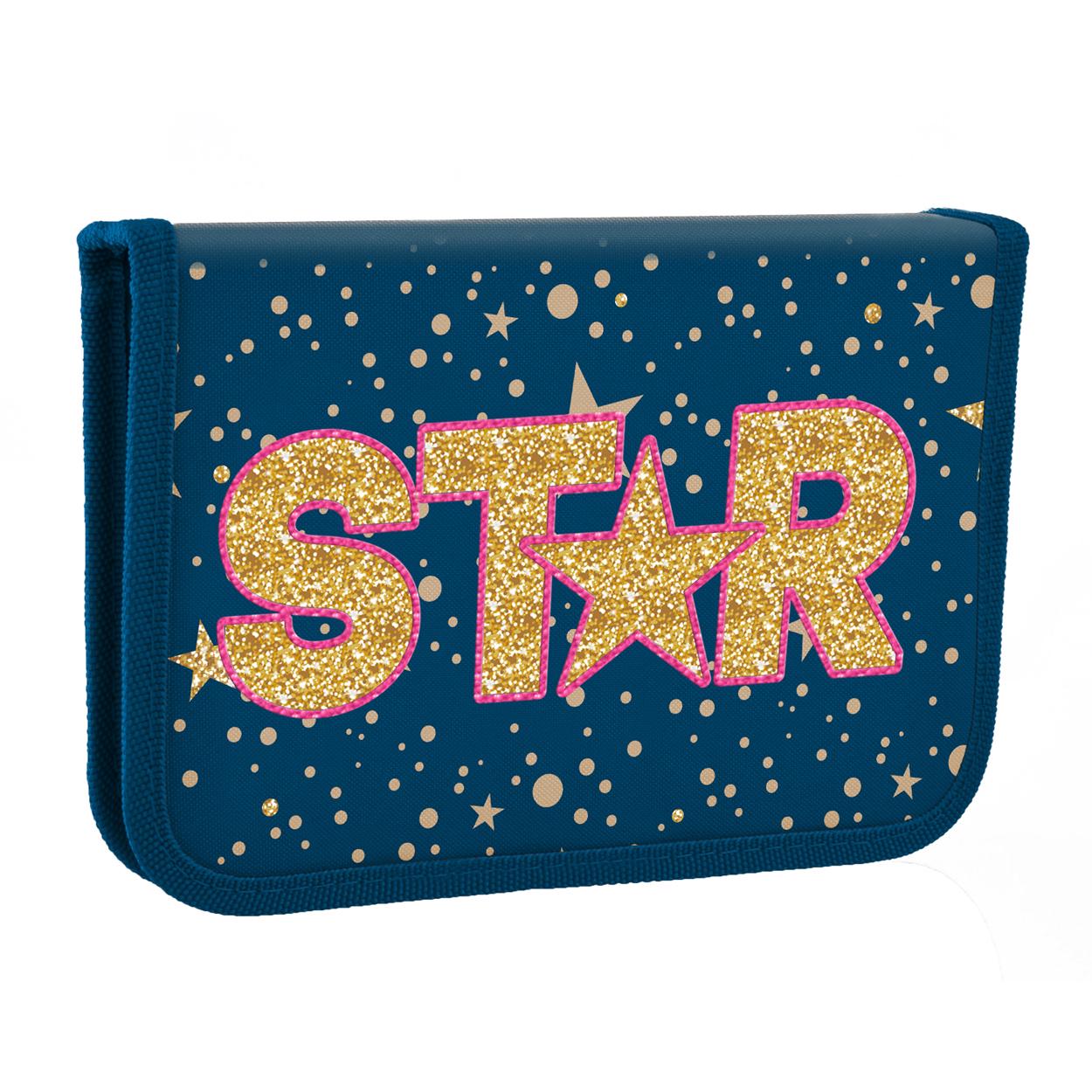 Пенал твердий YES одинарний без клапану HP-02 Star (532862)