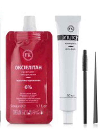 Крем-краска для бровей и ресниц ELITAN PROFESSIONAL №51 Темно-русый (2224745050) - фото 2