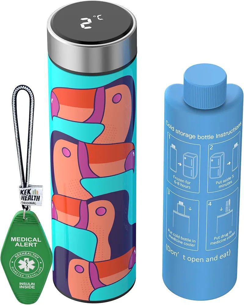 Термокейс для інсуліну Smart 60H Insulin Pens Cooler Travel Case з дисплеєм температури (31458427) Термокейс для інсуліну Smart 60H Insulin Pens Cooler Travel Case з дисплеєм температури (31458427)