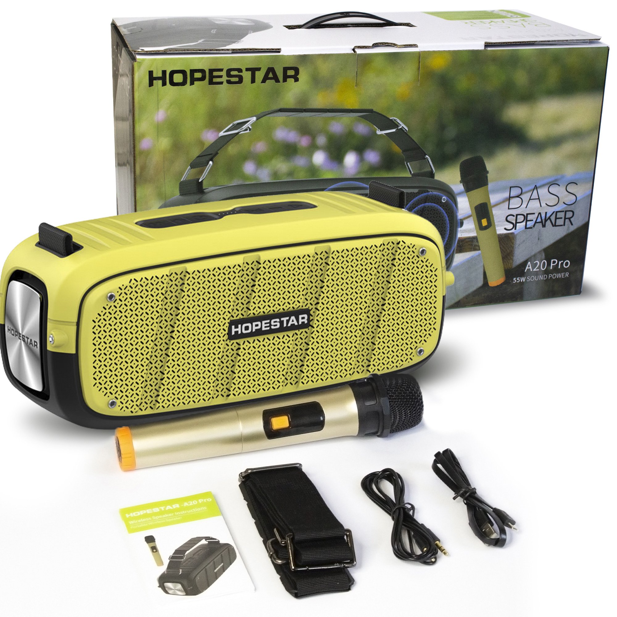 Акустическая система Hopestar А20Pro Желтый