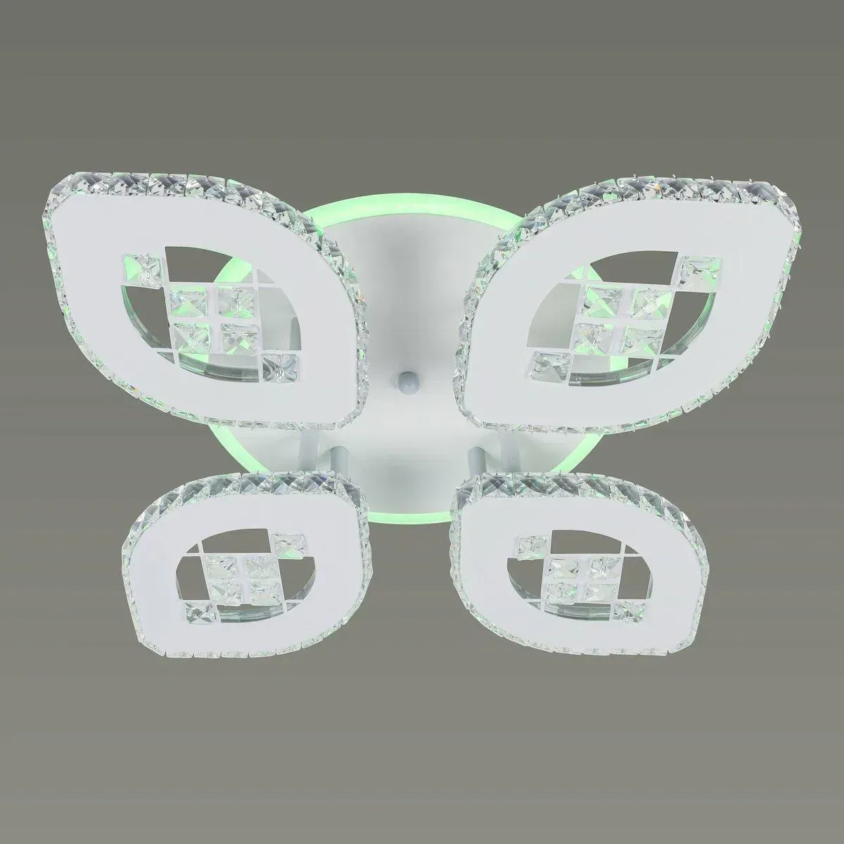 LED-люстра потолочная Sirius на четыре плафона с подсветкой 3000/6500К IP20 S2823/4 80W (28687719)