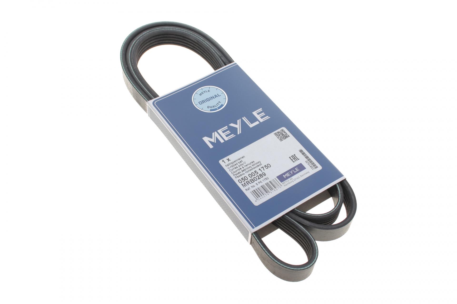 Ремень генератора Meyle Renault Kangoo 1.4/1.6i 97- 5PK1750- 050 005 1750