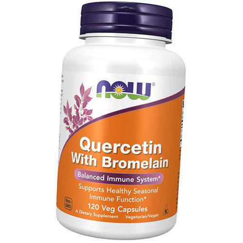 Кверцетин Quercetin with Bromelain с бромелайном 120 вег. капс. (70128013)