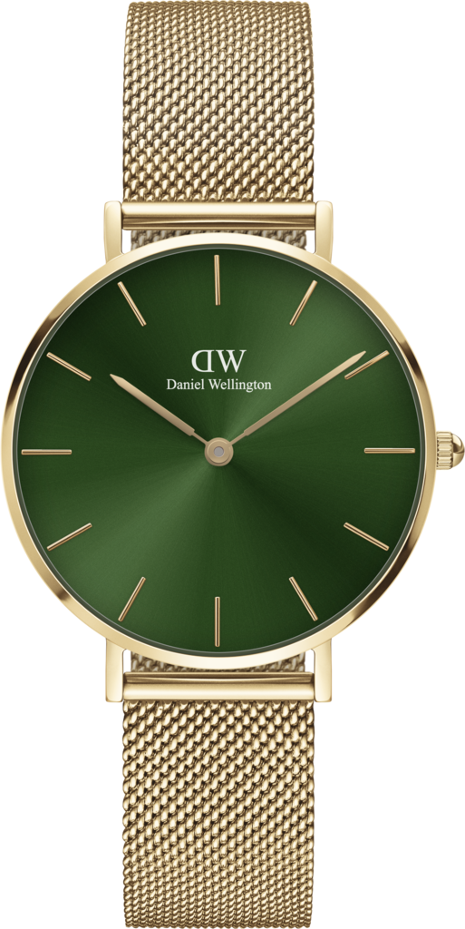 Часы кварцевые Daniel Wellington DW00100480 Petite Emerald 32 G Green